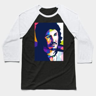 John Bonham Pop Art Baseball T-Shirt